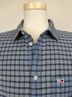 Tommy Hilfiger Herren Hemd blau Gr.M - Bild 3