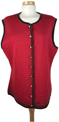 H.Moser - Damen Trachten Strickweste - Gr. 48
