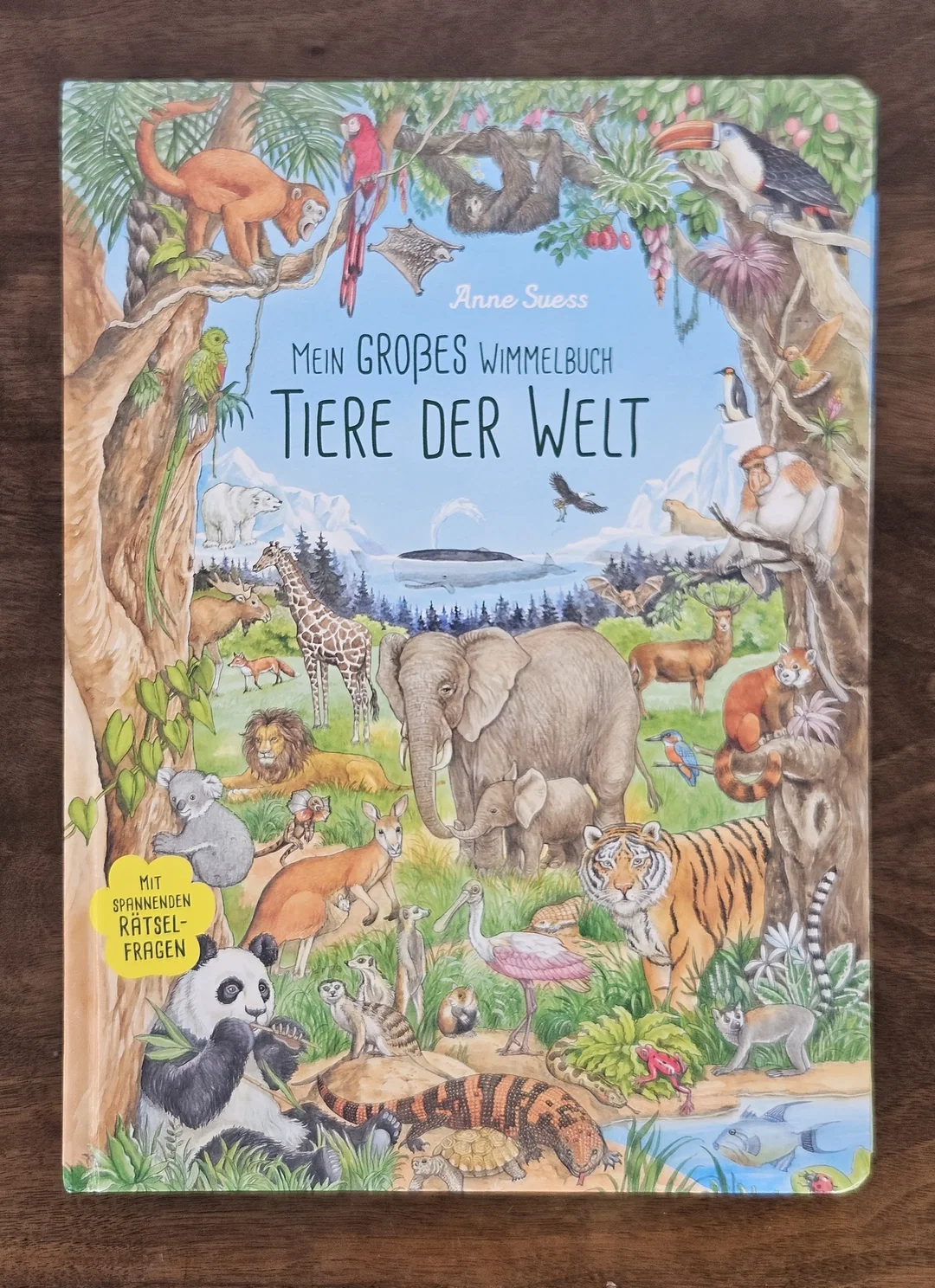 Mein großes Wimmelbuch Tiere der Welt - Anne Suess - Bild 1