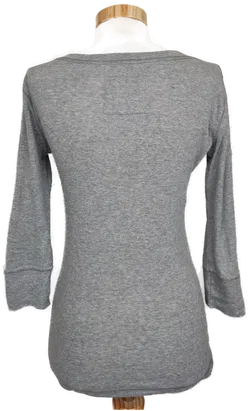 Abercrombie & Fitch Damen Shirt grau Gr. S - Bild 2