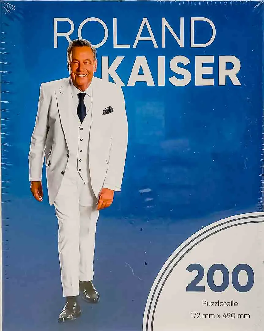 Roland Kaiser Fan-Holz-Puzzle – 200 Teile Schlager-Spaß - Bild 1