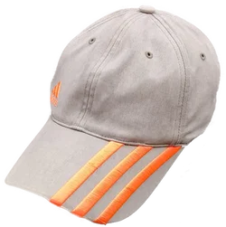 Adidas Schildkappe grau/orange – Vorschau 1