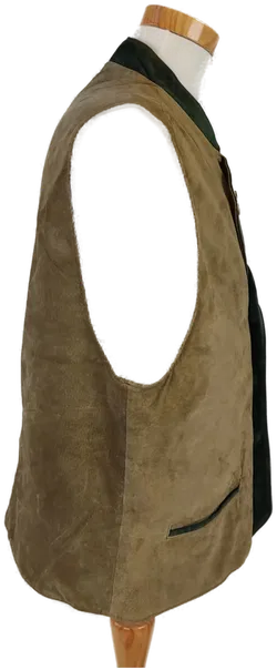 Echtleder Trachten-Gilet - 50 - Bild 2