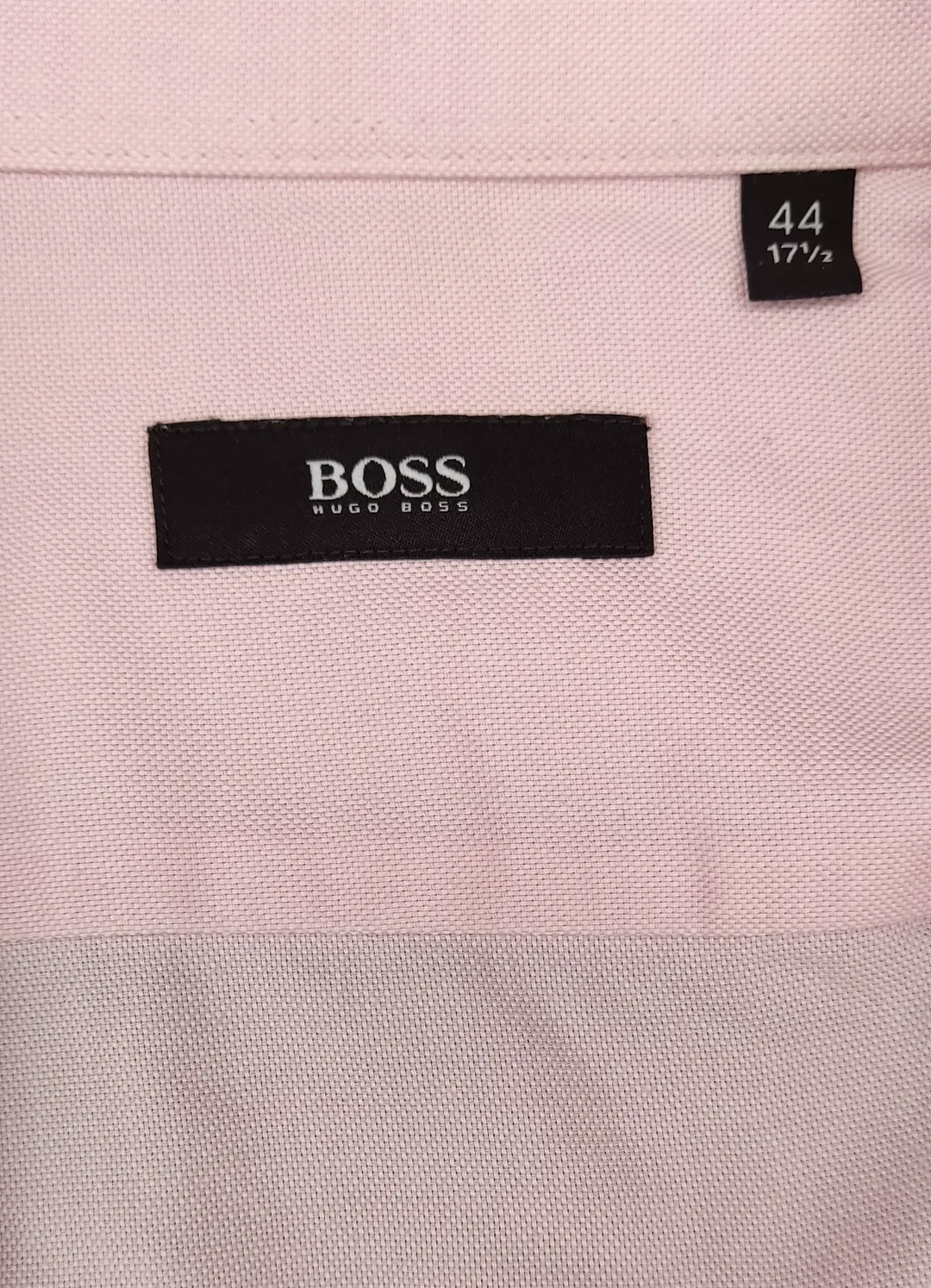Boss Herren Hemd rosa Gr. 44 – Bild 4
