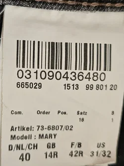Brax Feelgood Damen Jeans, schwarz - Gr. D 40 – Vorschau 4