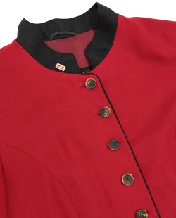 Schneider Salzburg Damen Trachtenjacke, rot - Gr. M  – Vorschau 3
