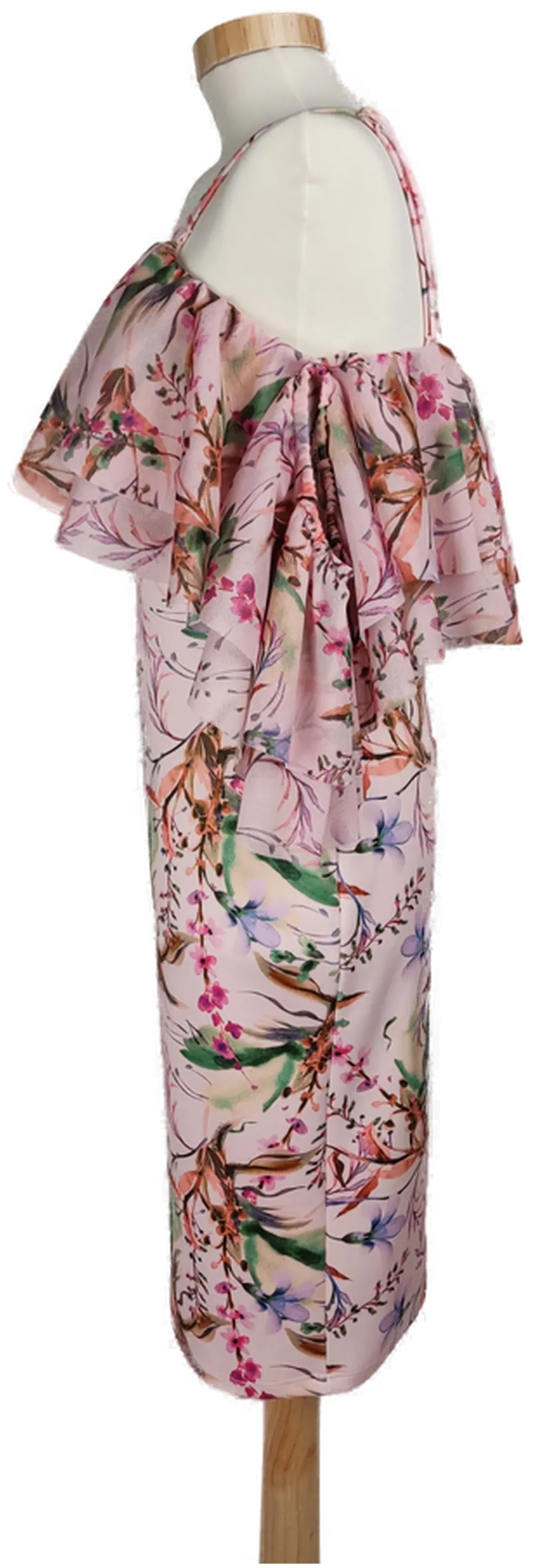 Bodyflirt Damen Kleid rosa geblümt - L/40/42 – Bild 3