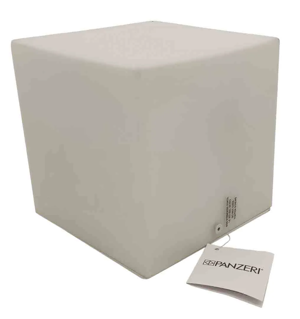 Würfellampe, Dekoleuchte von Panzeri, Italien, Maße 14 x 14 cm, ohne Glühbirne – ein stilvoller Akzent für jedes Ambiente. - Bild 4