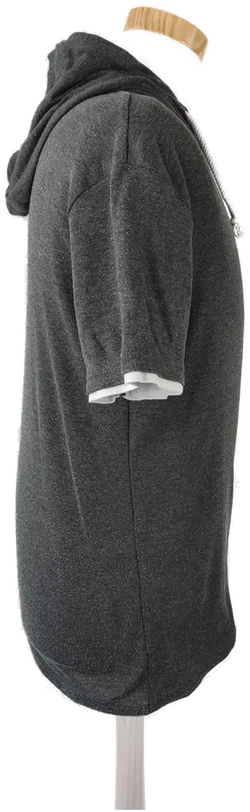 FSBN Herrenshirt mit Kapuze grau - M (Slim fit) - Bild 2