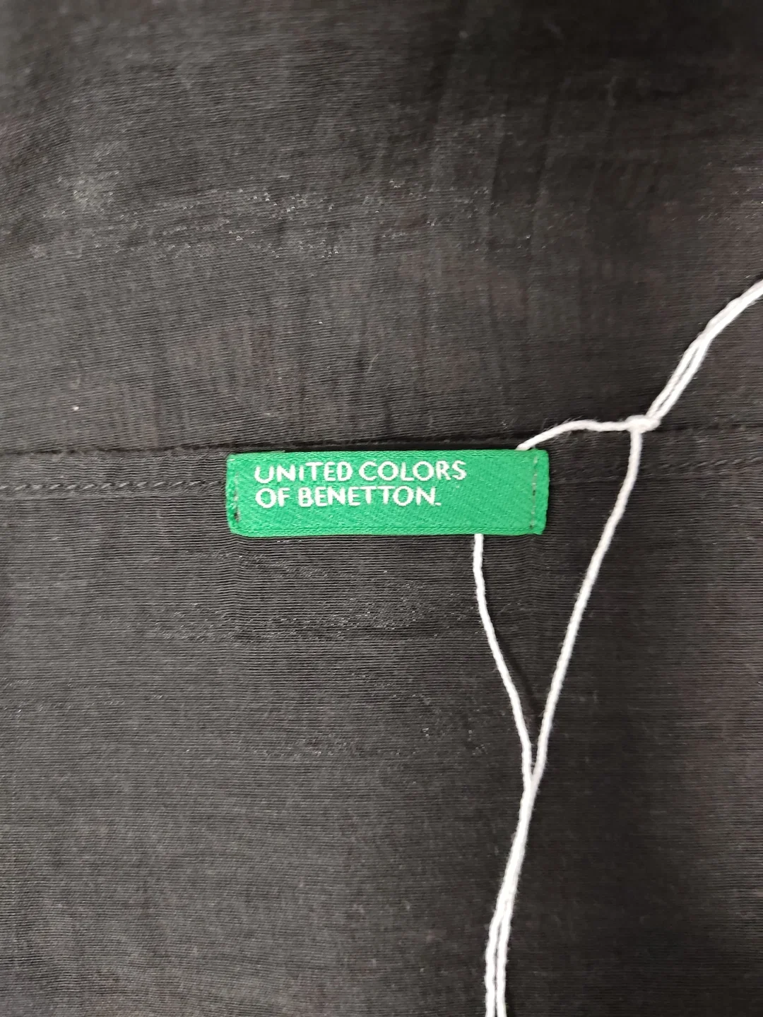 Bluse Benetton Größe S | Leichter Alltagsliebling – Bild 3