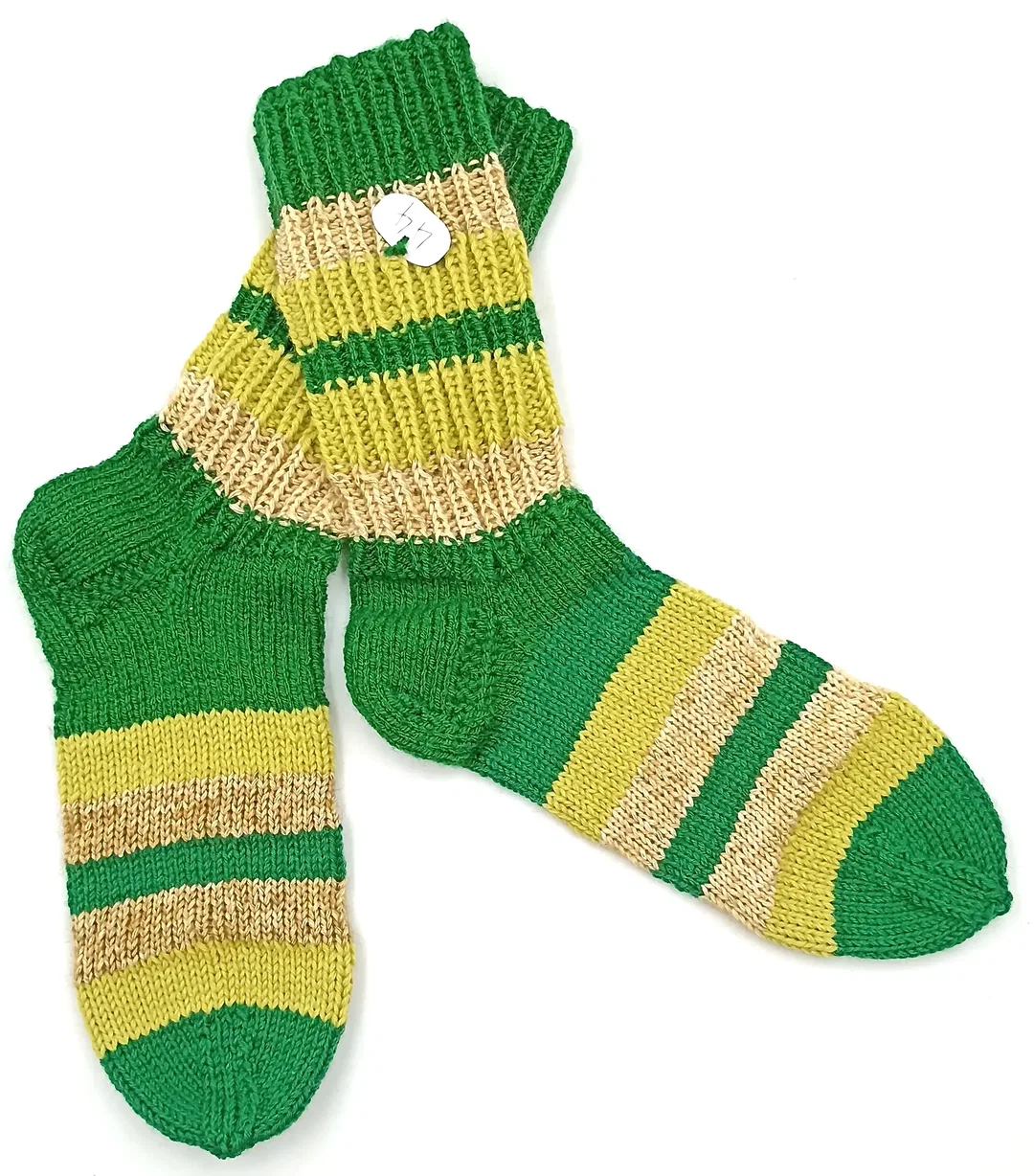 Handgestrickte Wollsocken Gr. 44 - Bild 1