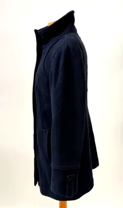 Tom Tailor Damen Kurzmantel dunkelblau - Gr. M - Bild 2