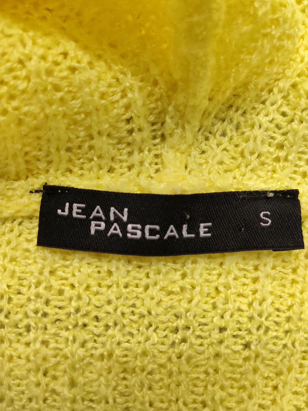 Damenpullover Jean Pascale | Gelb-Grauer Streifenlook – Bild 4