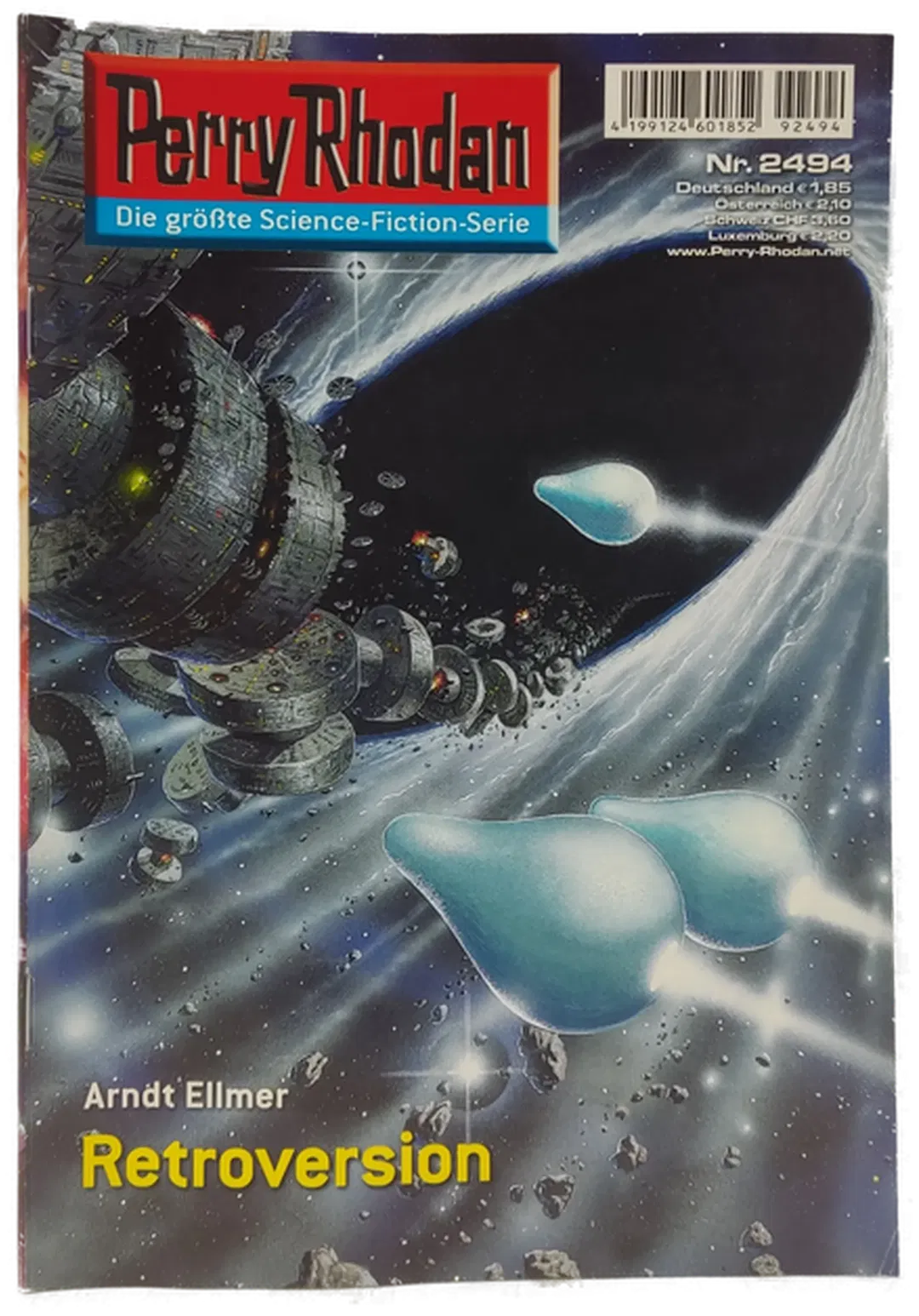Romanheft Perry Rhodan Retroversion Erstauflage Nr. 2494 - Bild 2