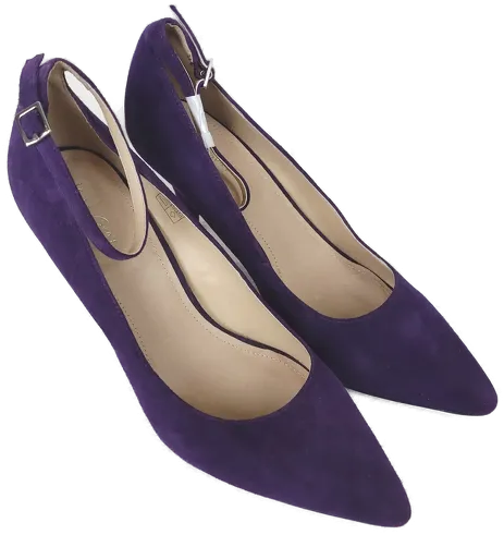 Kate Gray Damen Pumps Veloursleder, lila - Größe 40 - Bild 1