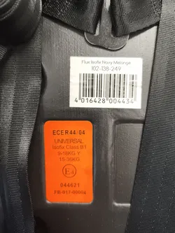 Osann Fluxisofix navy melange Kindersitz 9-18kg und 15-36kg  - Bild 4