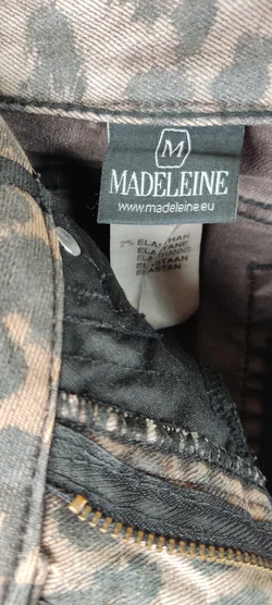 Madeleine Damen-Jeans Leomuster L (40) | Casual Luxus - Bild 6