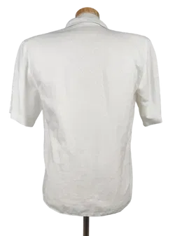 Vintage J. Leopold Damen Bluse, weiß - Gr. XL  - Bild 3