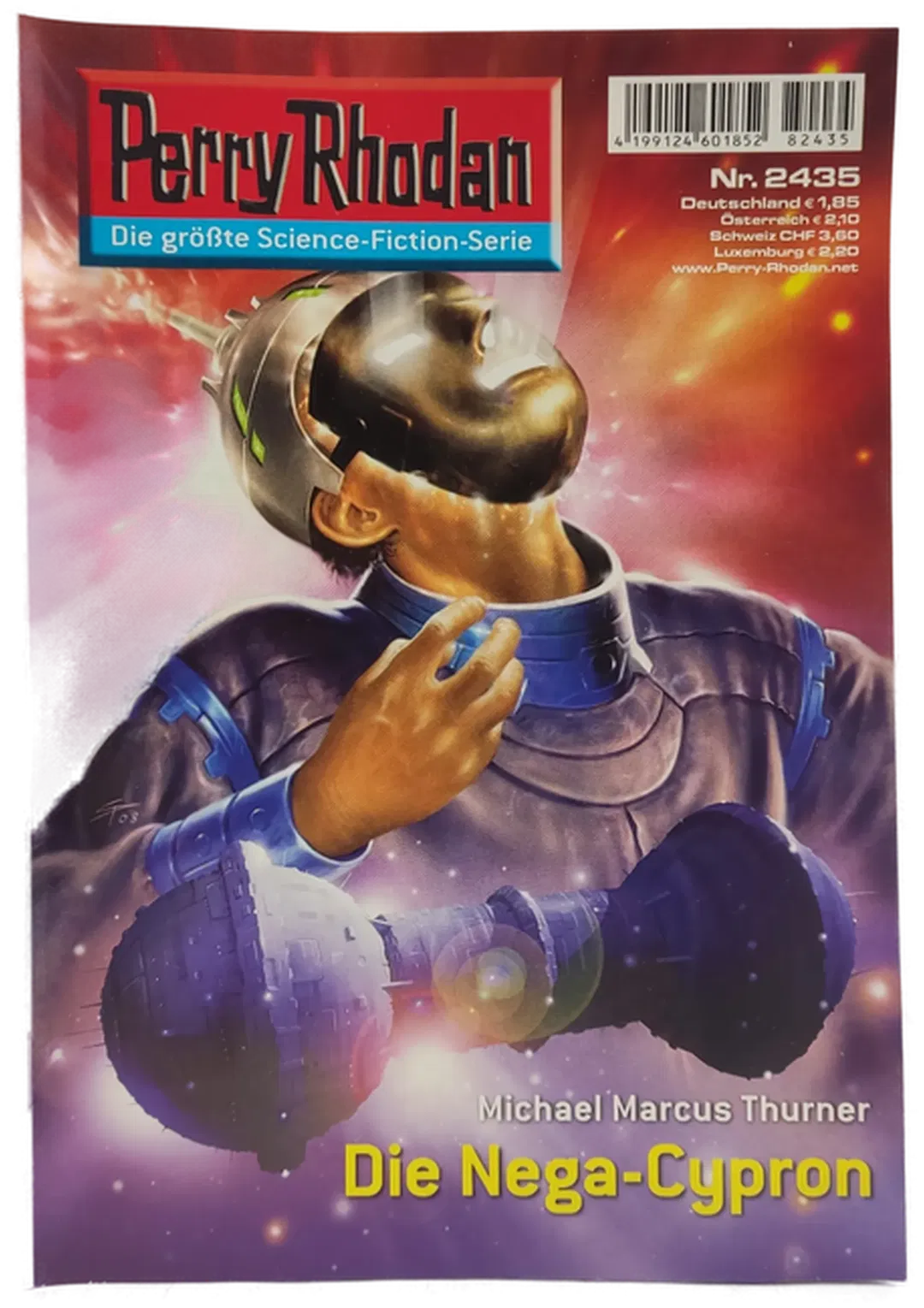 Romanheft Perry Rhodan Die Nega-Cypron Erstauflage Nr. 2435 - Bild 2