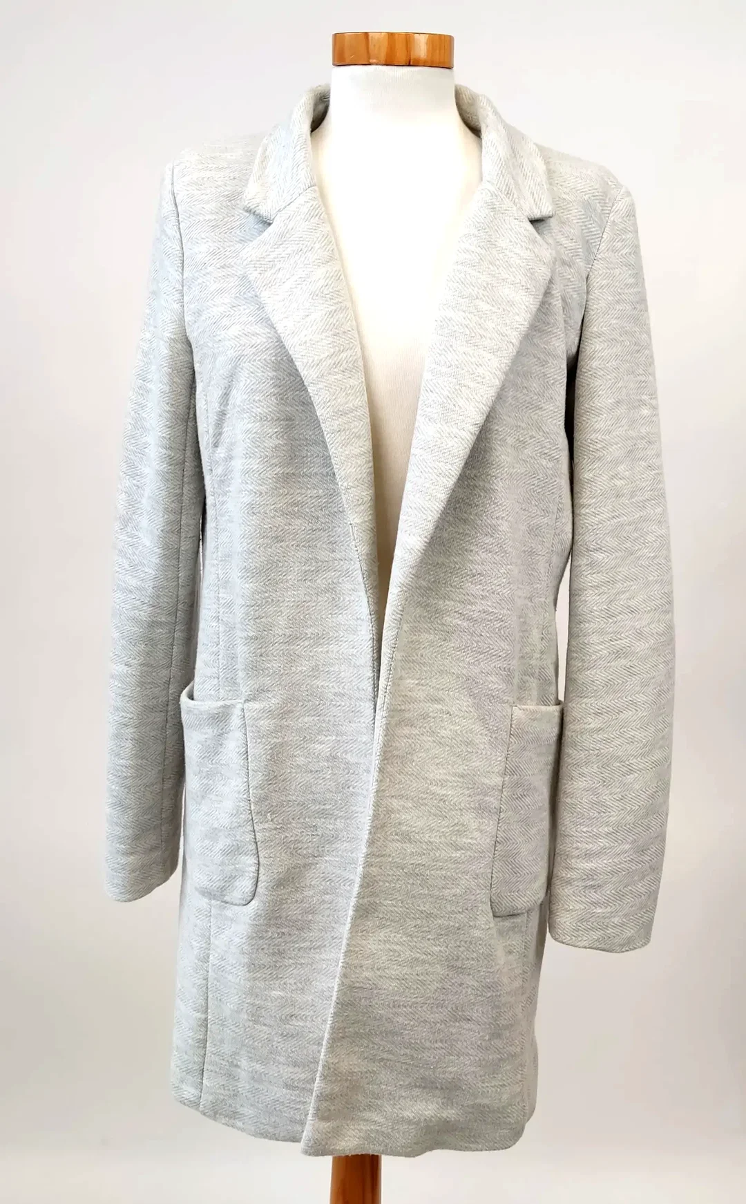 ONLY Damen Kurzmantel grau - Gr. S - Bild 4