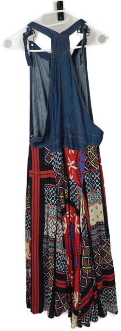 Desigual Maxikleid Patchwork-Optik 'Faustino' | Boho-Sommertraum – Vorschau 4