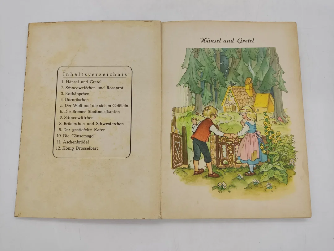 Buch "12 der schönsten Grimms Märchen" Illustration Felicitas Kuhn-Klapschy – Bild 3