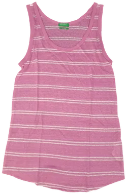 United Colors of Benetton Kindertop rosa/weiß Gr. XS/ECH