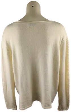 Damenpullover Laura Torelli Creme Größe 44 | Winter-Klassiker – Vorschau 3