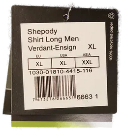 Outdoor-Hemd Mammut XL Mischfaser | Ungetragenes Unikat - Bild 2