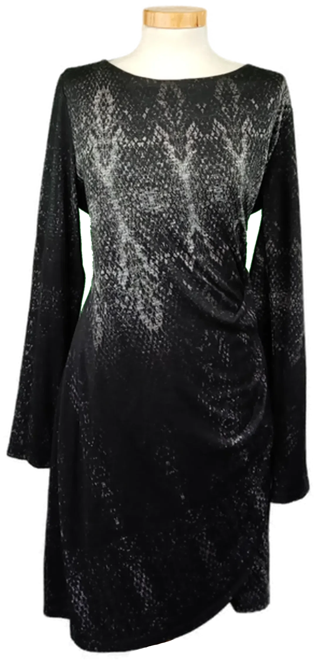 Desigual Damenminikleid gemustert schwarz Gr. XL - Bild 1