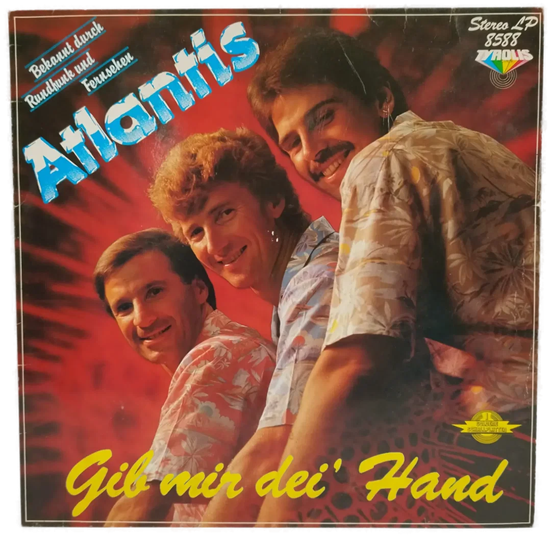 LP, Atlantis, Gib mir Dei` Hand, Schlager  - Bild 1