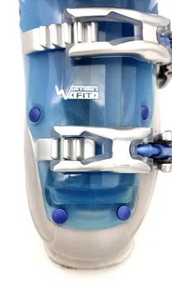 Lowa Damen Tourenskischuhe mit Tasche grau-blau - Gr. 39.5/40 - Bild 4