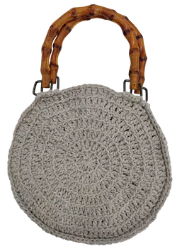 Steffi's Pick - Vintage Damen Handtasche, grau  - Bild 2