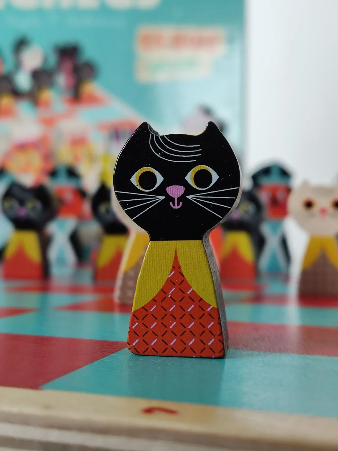 MON PREMIER JEU D´ÉCHECS - Schachspiel aus Holz für Kinder - vilac – Bild 9