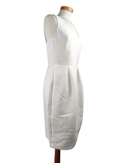 Armani Damen Midikleid, weiß - Gr. 42/XL - Bild 3