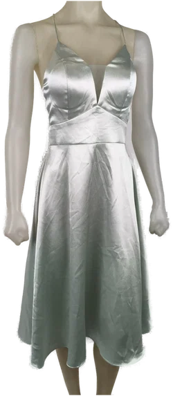 Eva & Lola, Festkleid, Gr. S, Ballkleid, mintgrün metallic - Bild 3