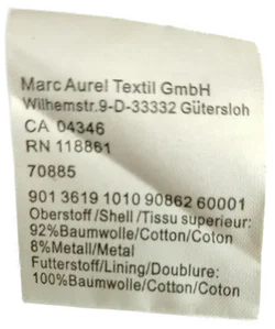 Damen-Trenchcoat Marc Aurel Kariert Gr. 40 | Frühjahrs-Liebling – Vorschau 5