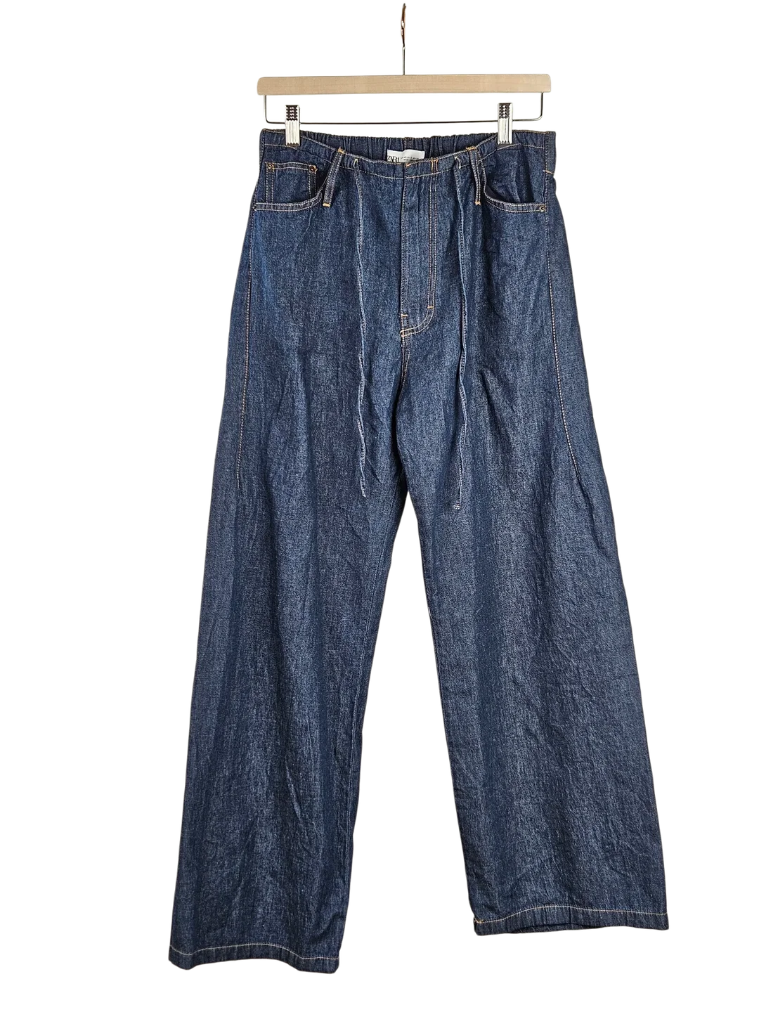 ZARA Damen Hose, blau - Gr. L / 40 – Bild 1
