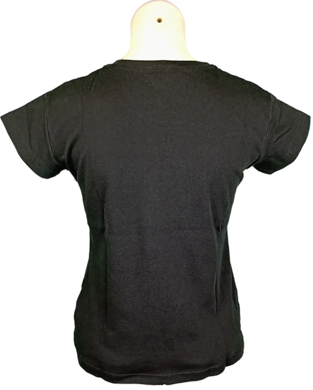 Dolce & Gabbana Damenshirt schwarz mit Strasssteinlogo Gr. XXL – Bild 2