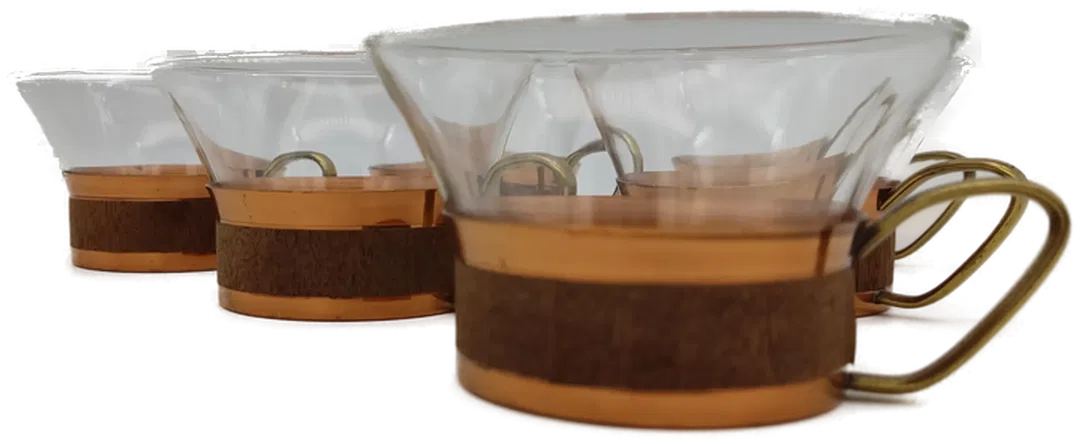 Tee-/Kaffee-Set 6-teilig | Einmaliges Unikat - Bild 1