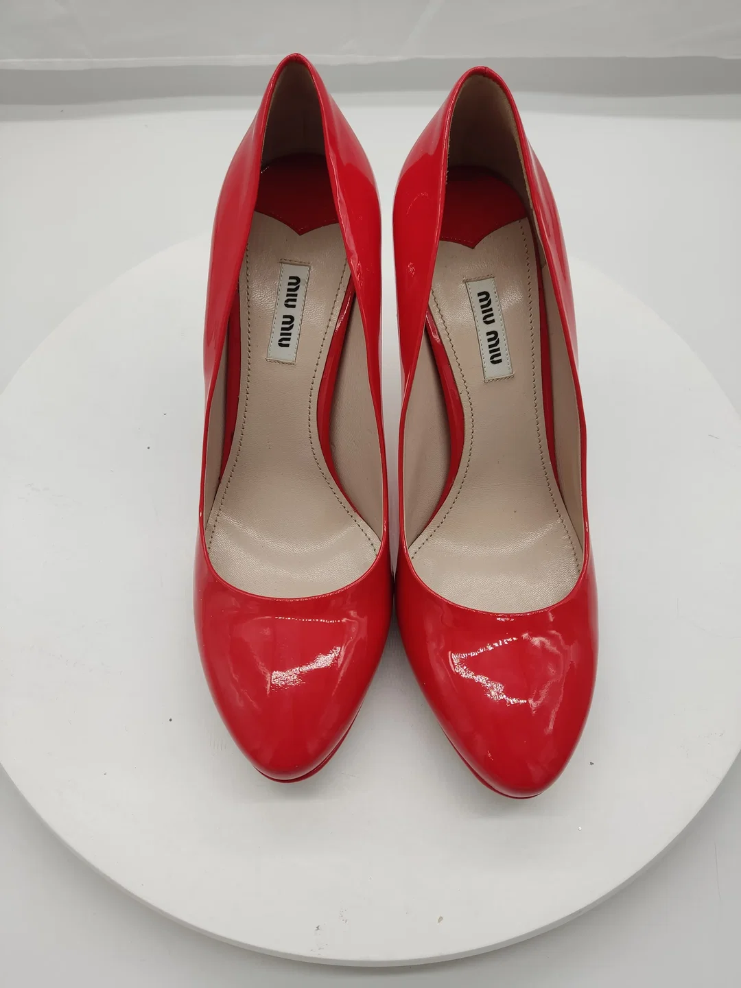 Miu Miu Damenpumps - Rot - Größe 40  – Bild 2