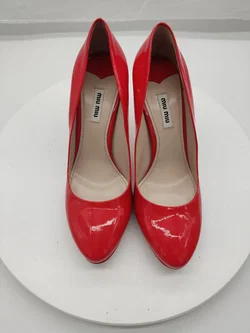 Miu Miu Damenpumps - Rot - Größe 40 - Sehr gute Qualität - Bild 2
