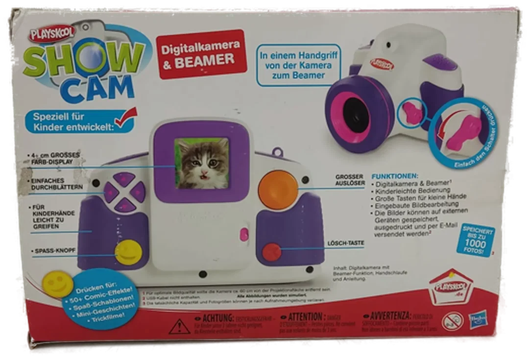 Playskool Show Cam Kinderkamera mit Beamer – Bild 4