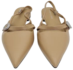 CHARLES & KEITH Damen Sling Pumps, beige - EU 37 – Vorschau 3