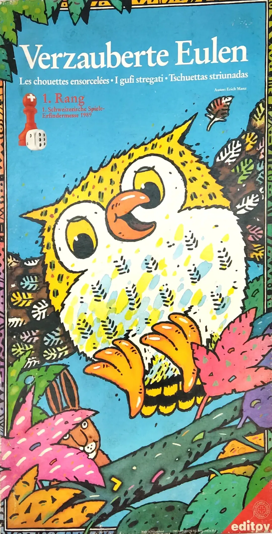 Verzauberte Eulen - Vintage Gesellschaftsspiel - Editoy - Bild 4