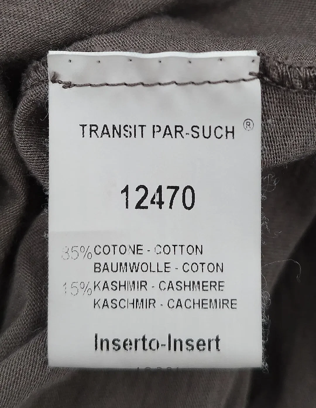 Damen-Langarmshirt Transit Par Such Unifarben | Zeitloser Casual-Charme – Bild 5