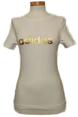 Adidas Damen Shirt weiß Gr. 36 - Bild 1