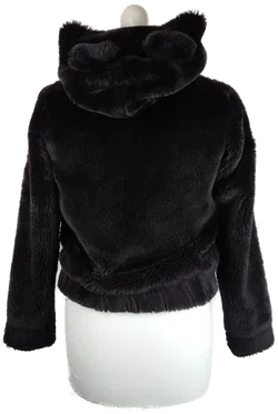 Kinder Plüschjacke H&M Gr. 153-158 | Kuschelpracht - Bild 5