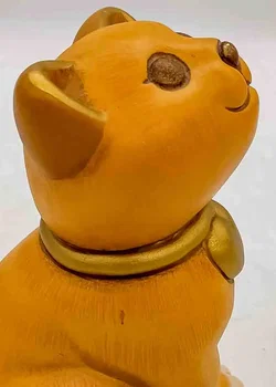 THUN Katze Keramikfigur Herz Halsband ca. 15 cm - Bild 2