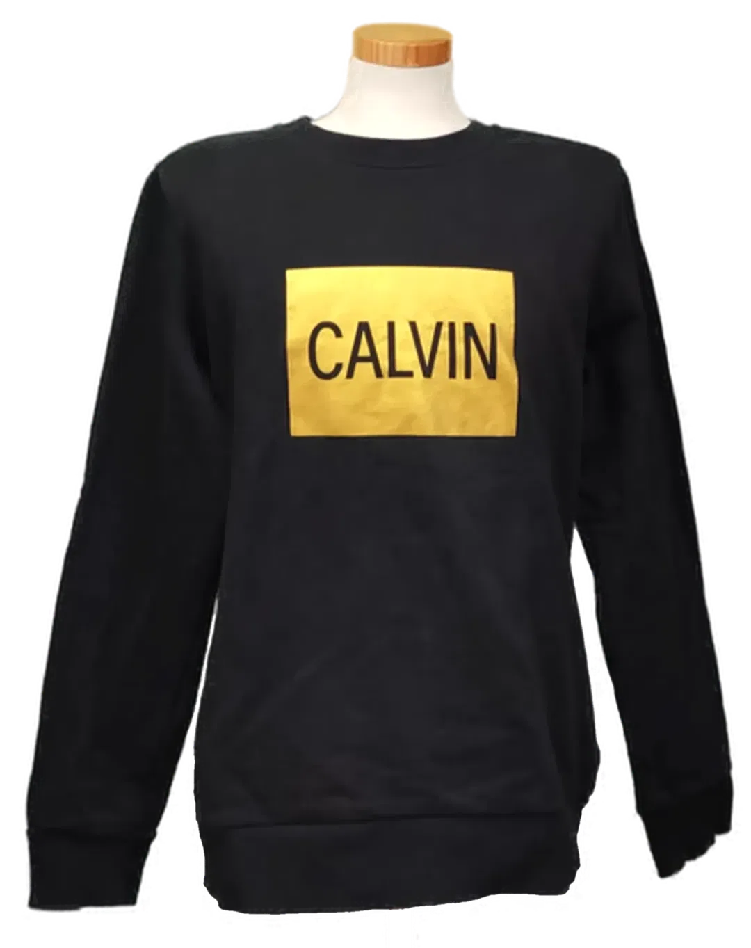 Calvin Klein Jeans Herren Pullover mit Logo schwarz Gr. XL - Bild 4